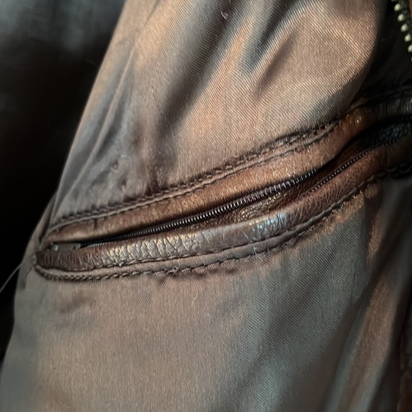 Mens Couture by J Park leather jacket. - Picture 7 of 8
